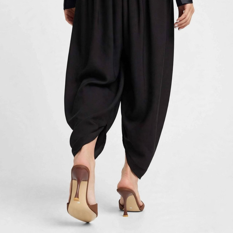 کفش پاشنه بلند پشت باز نوک تیز PULL&BEAR